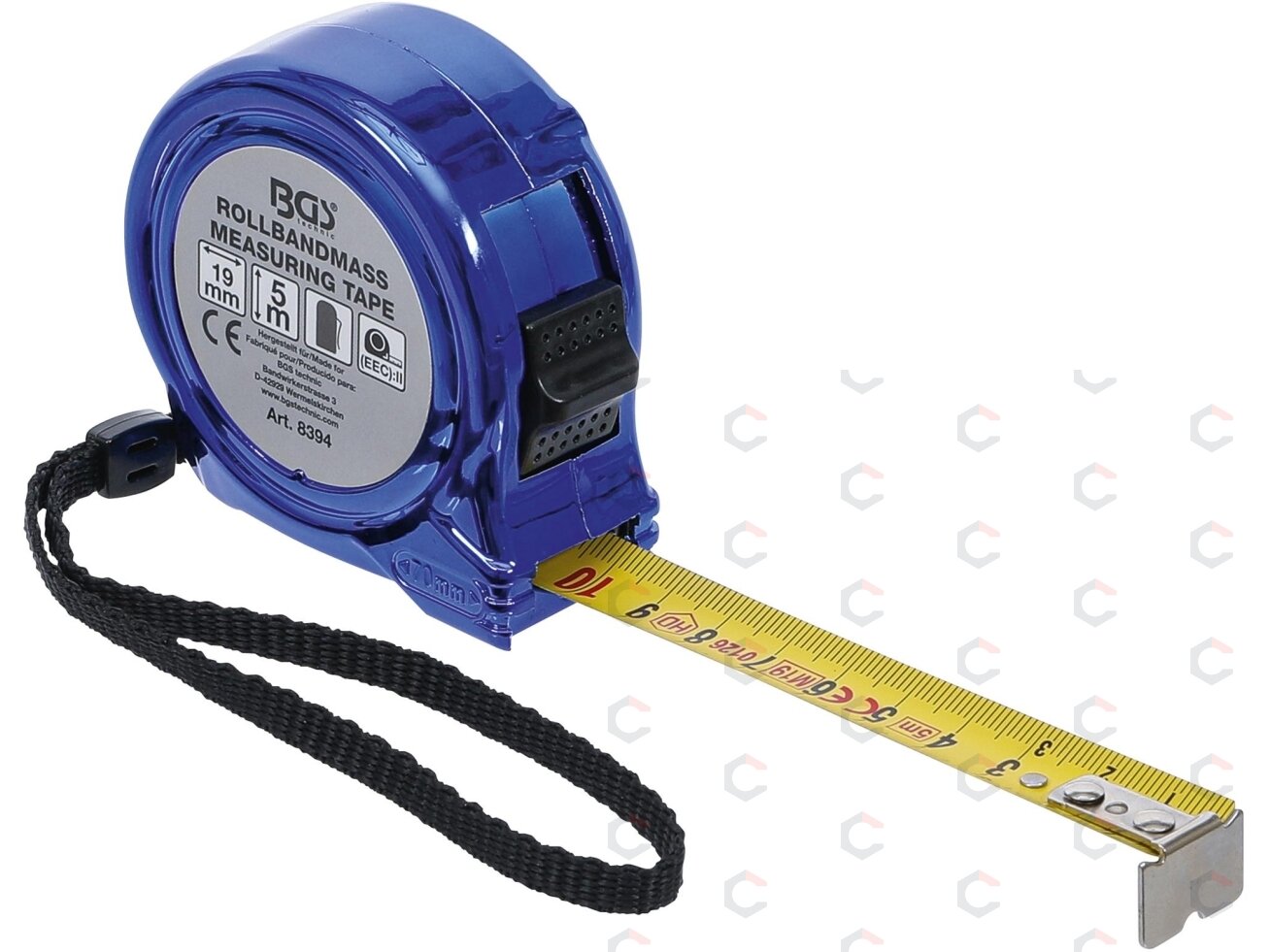 Matavimo ruletė | 19 mm x 5 m (8394) Matavimo ruletė | 19 mm x 5 m (8394)