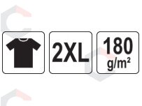 UNISEX t-shirt BASIC | juodi | 100% medvilnė | 2XL dydis (YT-78474) 6 UNISEX t-shirt BASIC | juodi | 100% medvilnė | 2XL dydis (YT-78474) 6