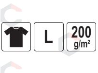 POLO marškinėliai | balti | 100% medvilnė | L dydis (YT-78608) 6 POLO marškinėliai | balti | 100% medvilnė | L dydis (YT-78608) 6