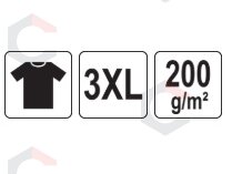 POLO marškinėliai | balti | 100% medvilnė | 3XL dydis (YT-78611) 5 POLO marškinėliai | balti | 100% medvilnė | 3XL dydis (YT-78611) 5