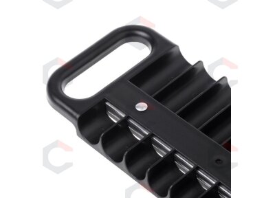 Magnetinis ilgų ir trumpų galvučių laikiklis iki 24 mm, 3/8", 28 vnt. (MGH38) Magnetinis ilgų ir trumpų galvučių laikiklis iki 24 mm, 3/8", 28 vnt. (MGH38)