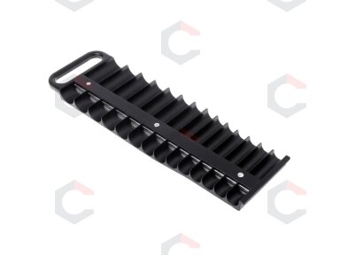 Magnetinis ilgų ir trumpų galvučių laikiklis iki 24 mm, 3/8", 28 vnt. (MGH38) Magnetinis ilgų ir trumpų galvučių laikiklis iki 24 mm, 3/8", 28 vnt. (MGH38)
