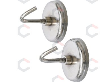 Magnetinis kablys | apvalus | Ø 34 mm | 2 vnt. (79913)