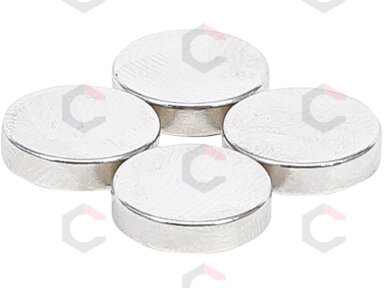 Magnetų rinkinys | ypač stiprūs | Ø 12 mm | 4 vnt. (79909)
