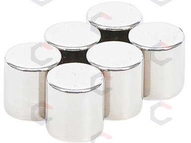 Magnetų rinkinys | ypač stiprūs | Ø 9,5 mm | 6 vnt. (79919B)
