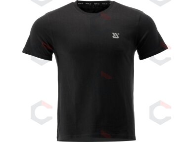 UNISEX t-shirt BASIC | juodi | 100% medvilnė | 2XL dydis (YT-78474)