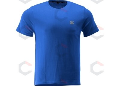 Marškinėliai BASIC | mėlyni | 100% medvilnė | 3XL dydis (YT-78499)