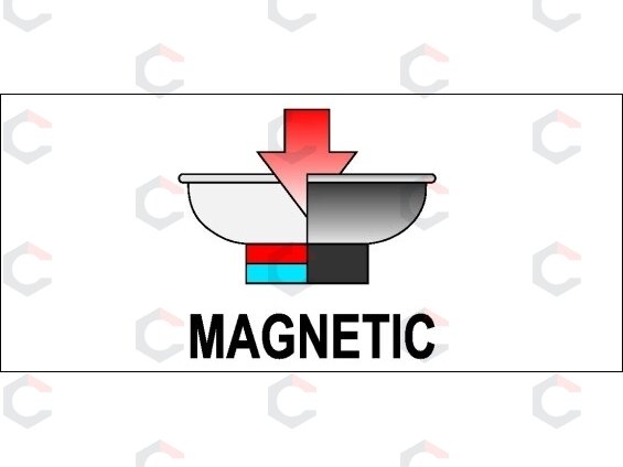 Magnetinis apskritas dubuo | 148 mm (YT-0830) 1 Magnetinis apskritas dubuo | 148 mm (YT-0830) 1