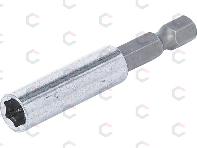 Magnetinis antgalių laikiklis | išorinis šešiakampis 6,3 mm (1/4") | 60 mm (1729) Magnetinis antgalių laikiklis | išorinis šešiakampis 6,3 mm (1/4") | 60 mm (1729)