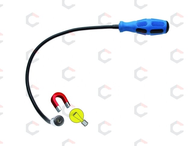 Magnetinis kėlimo įrankis su LED | 600 mm | galia 1,5 kg (3187) 3 Magnetinis kėlimo įrankis su LED | 600 mm | galia 1,5 kg (3187) 3