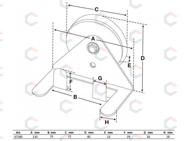 Magnetinis laikiklis | dažymo pistoletams | su silikonine apsauga (67180B) 3 Magnetinis laikiklis | dažymo pistoletams | su silikonine apsauga (67180B) 3