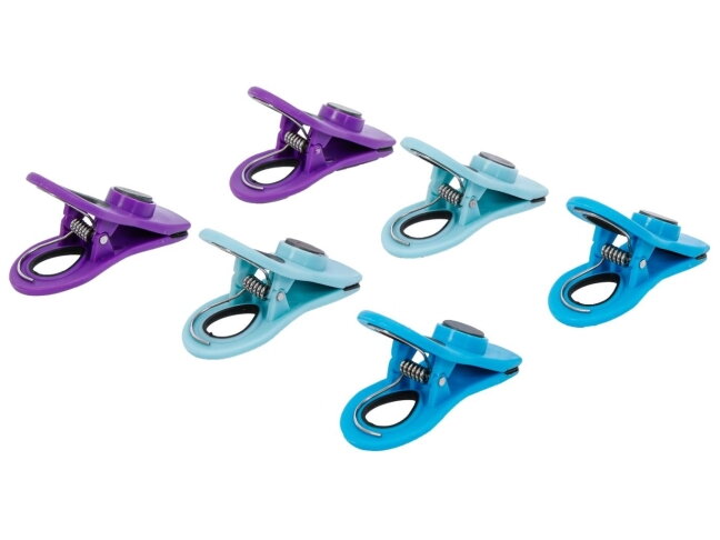 Magnetinių spaustukų rinkinys, įvairių spalvų, 6 vnt., BGS (88340) 1 Magnetinių spaustukų rinkinys, įvairių spalvų, 6 vnt., BGS (88340) 1