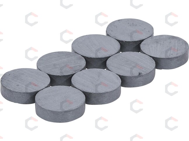 Magnetų rinkinys | keramika | Ø 18 mm | 8 vnt. (79903) Magnetų rinkinys | keramika | Ø 18 mm | 8 vnt. (79903)