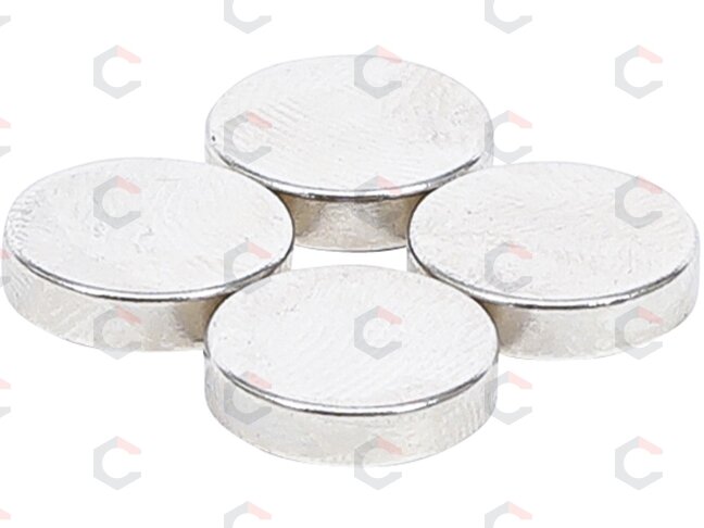 Magnetų rinkinys | ypač stiprūs | Ø 12 mm | 4 vnt. (79909) Magnetų rinkinys | ypač stiprūs | Ø 12 mm | 4 vnt. (79909)