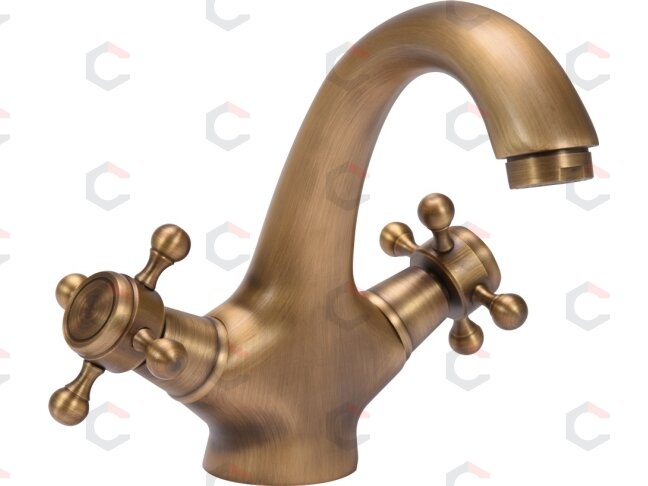 Maišytuvas kriauklei bronzinis | Retro bronze 1 (75827)