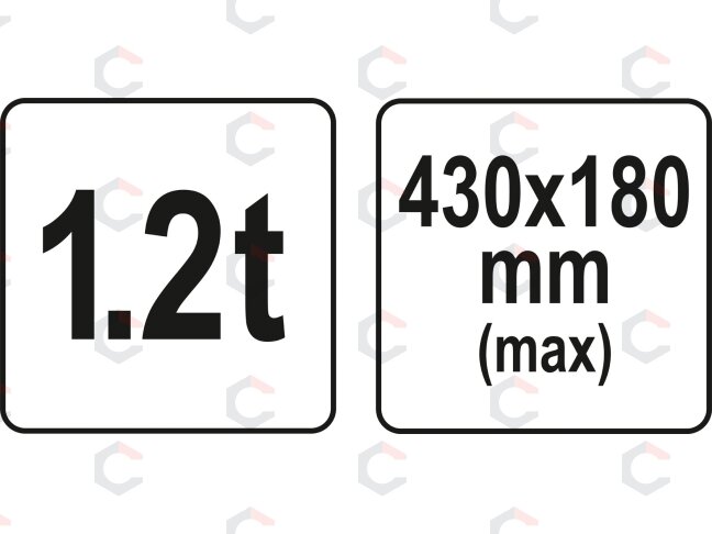 Malkų skaldyklė | kojinė | 430X180 mm (YT-79943) 4
