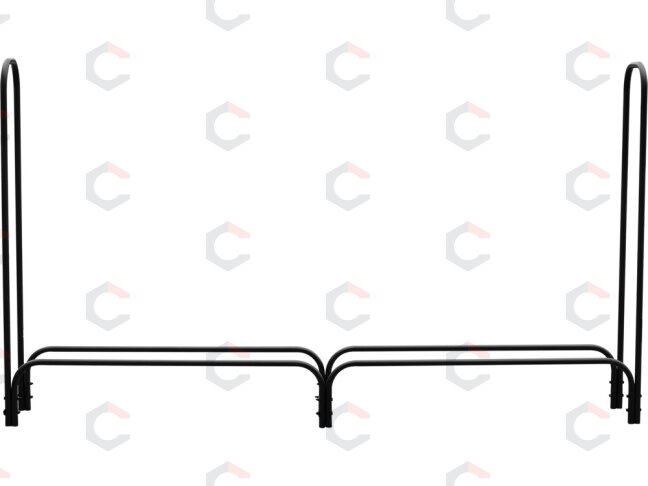 Malkų stovas plieninis | 30 cm | 200X25XH115 cm (33301) 1 Malkų stovas plieninis | 30 cm | 200X25XH115 cm (33301) 1