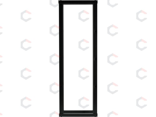 Malkų stovas plieninis | 40X25X100 cm (33311) 2 Malkų stovas plieninis | 40X25X100 cm (33311) 2