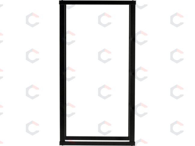 Malkų stovas plieninis | 60X25X100 cm (33313) 2 Malkų stovas plieninis | 60X25X100 cm (33313) 2