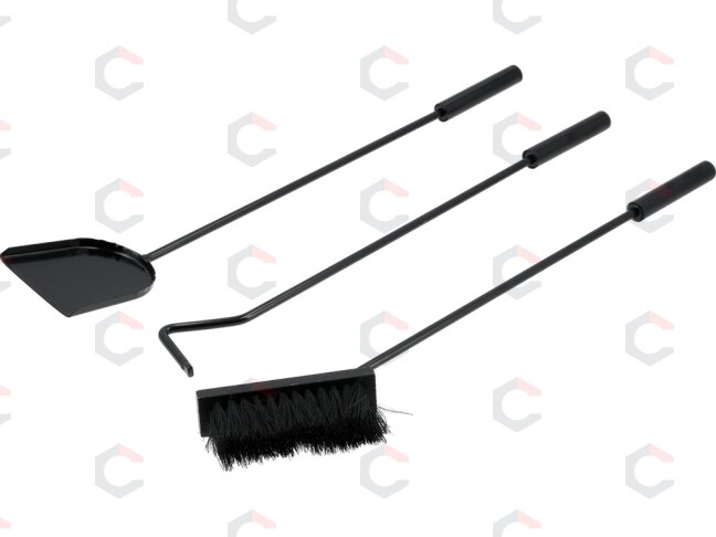 Malkų stovas su židinio aksesuarais / vežimėlis iki 20 kg | 810 x 420 x 360 mm (33330) 5 Malkų stovas su židinio aksesuarais / vežimėlis iki 20 kg | 810 x 420 x 360 mm (33330) 5