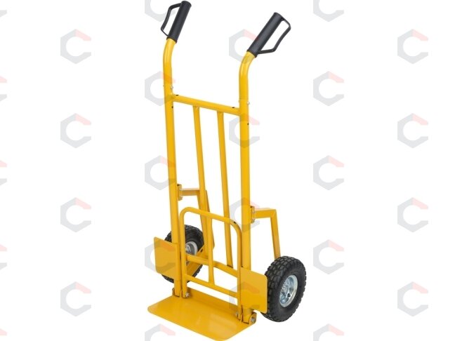 Malkų transportavimo vežimėlis | su pripučiamais ratais | 200 kg (78657) 4