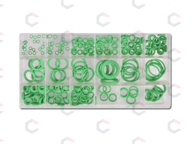 Manžetų rinkinys kondicionieriams HNBR | Ø 3 - 22 mm | 225 vnt. (8121) 3