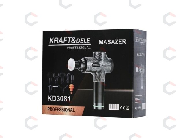 MASAŽUOKLIS 125W 9 KEIČIAMŲ GALVUČIŲ (KD3081) 5 MASAŽUOKLIS 125W 9 KEIČIAMŲ GALVUČIŲ (KD3081) 5