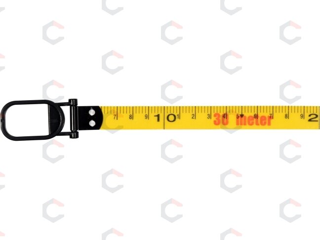 Matavimo juosta stiklo pluošto | 30 m X 15 mm geodezinė (YT-71540) 2 Matavimo juosta stiklo pluošto | 30 m X 15 mm geodezinė (YT-71540) 2