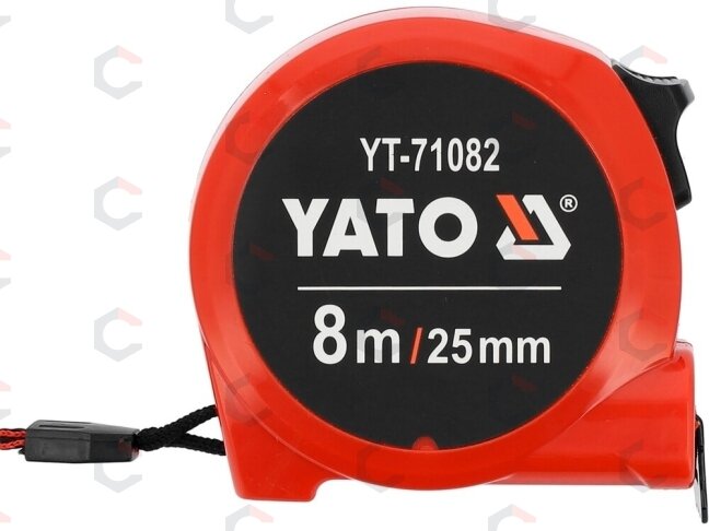 Matavimo ruletė | 25 mm x 8 m (YT-71082) 2 Matavimo ruletė | 25 mm x 8 m (YT-71082) 2