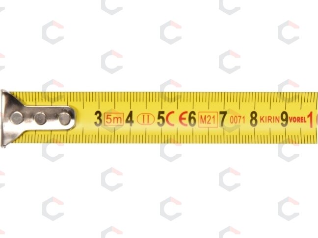 Matavimo ruletė | 5 m x 19 mm (10062) 2