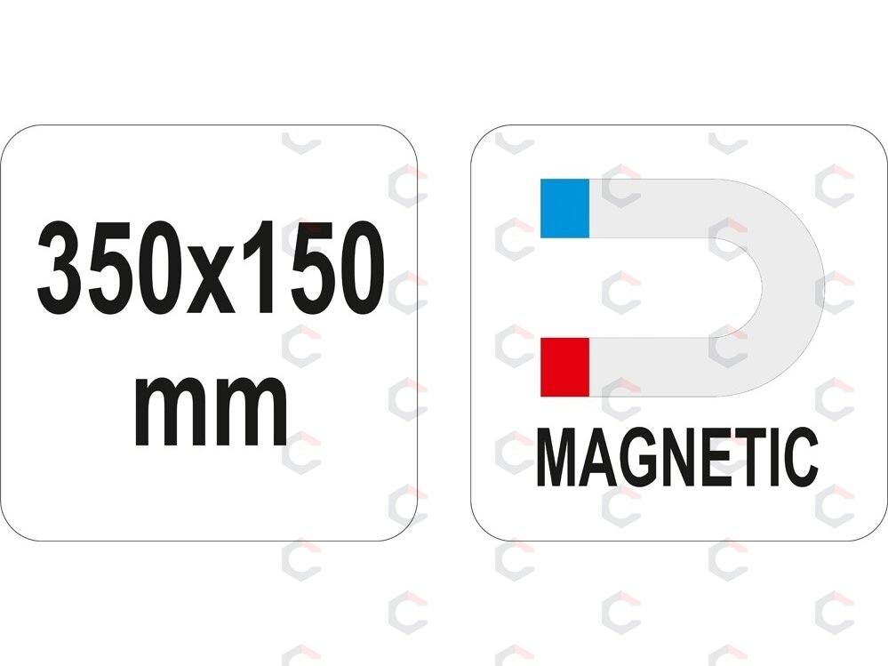 Magnetinė lėkštelė su 3 magnetais (YT-0831) 2 Magnetinė lėkštelė su 3 magnetais (YT-0831) 2