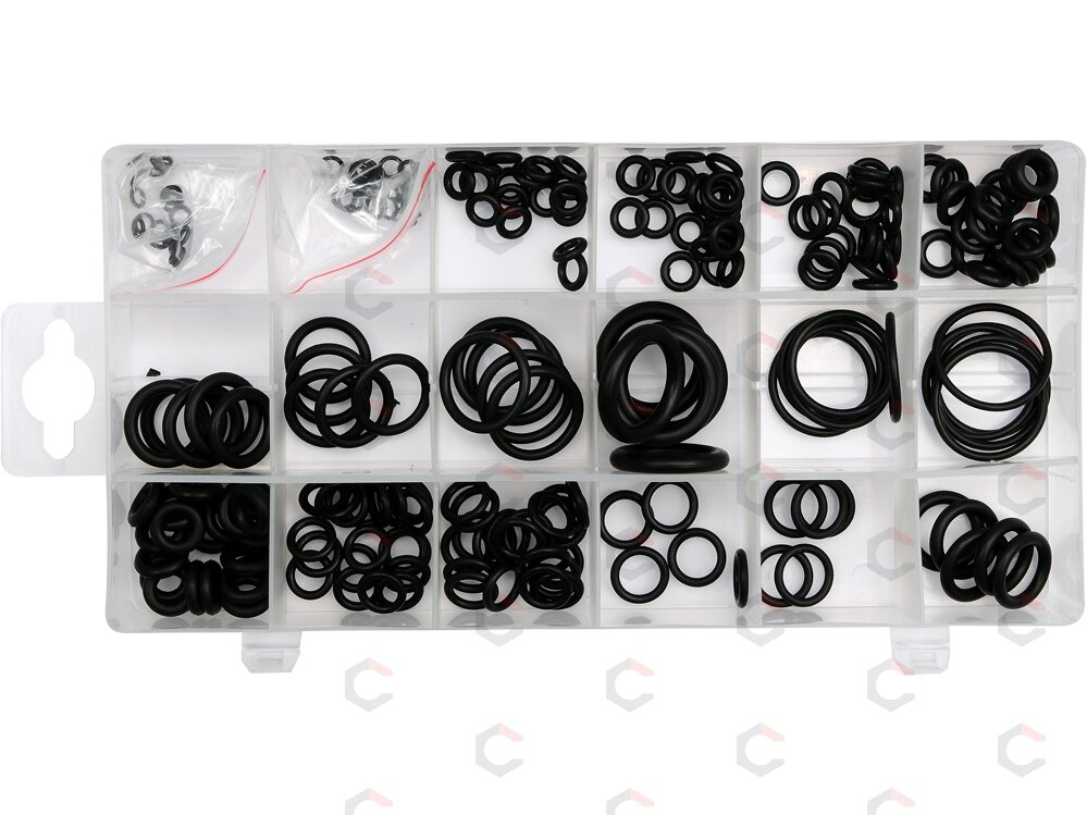 Manžetų komplektas | 3-22 mm Ø | 225 vnt. (YT-06877) 2 Manžetų komplektas | 3-22 mm Ø | 225 vnt. (YT-06877) 2