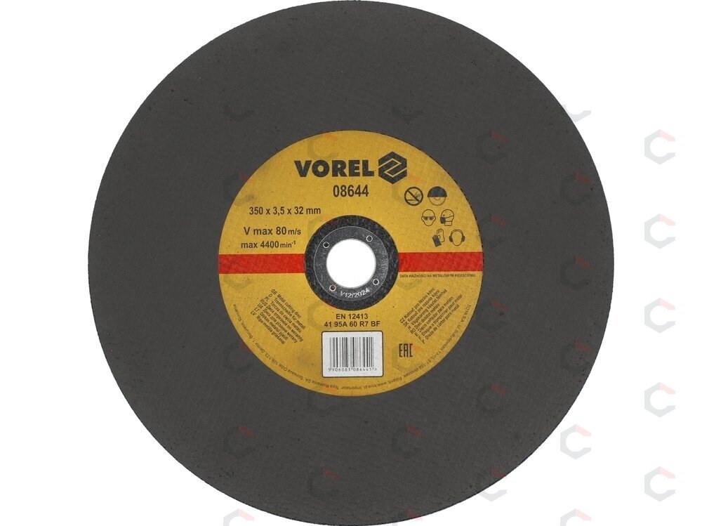 Metalo pjovimo diskas plokščias | 350 x 3,5 x 32 mm | 4400 aps./min (08644)