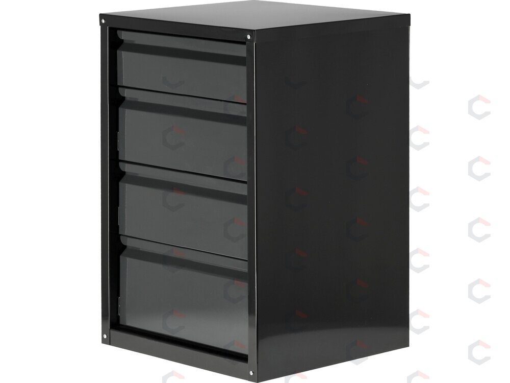 Metalinė spintelė dirbtuvėms | 4 stalčiai 775x525x485 mm (58434) 1