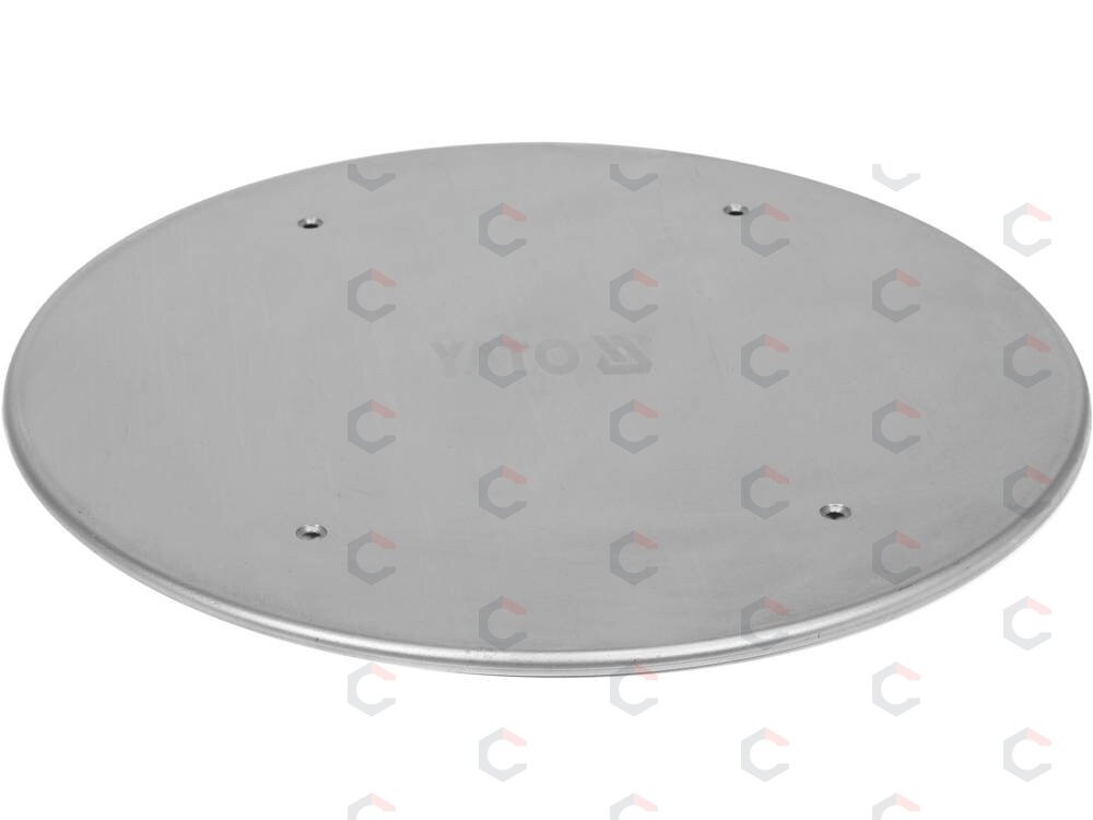 Metalinis diskas cementinio tinko lyginimui / glaistymui | 375mm | mašinėlei YT-82330 (YT-82333) Metalinis diskas cementinio tinko lyginimui / glaistymui | 375mm | mašinėlei YT-82330 (YT-82333)