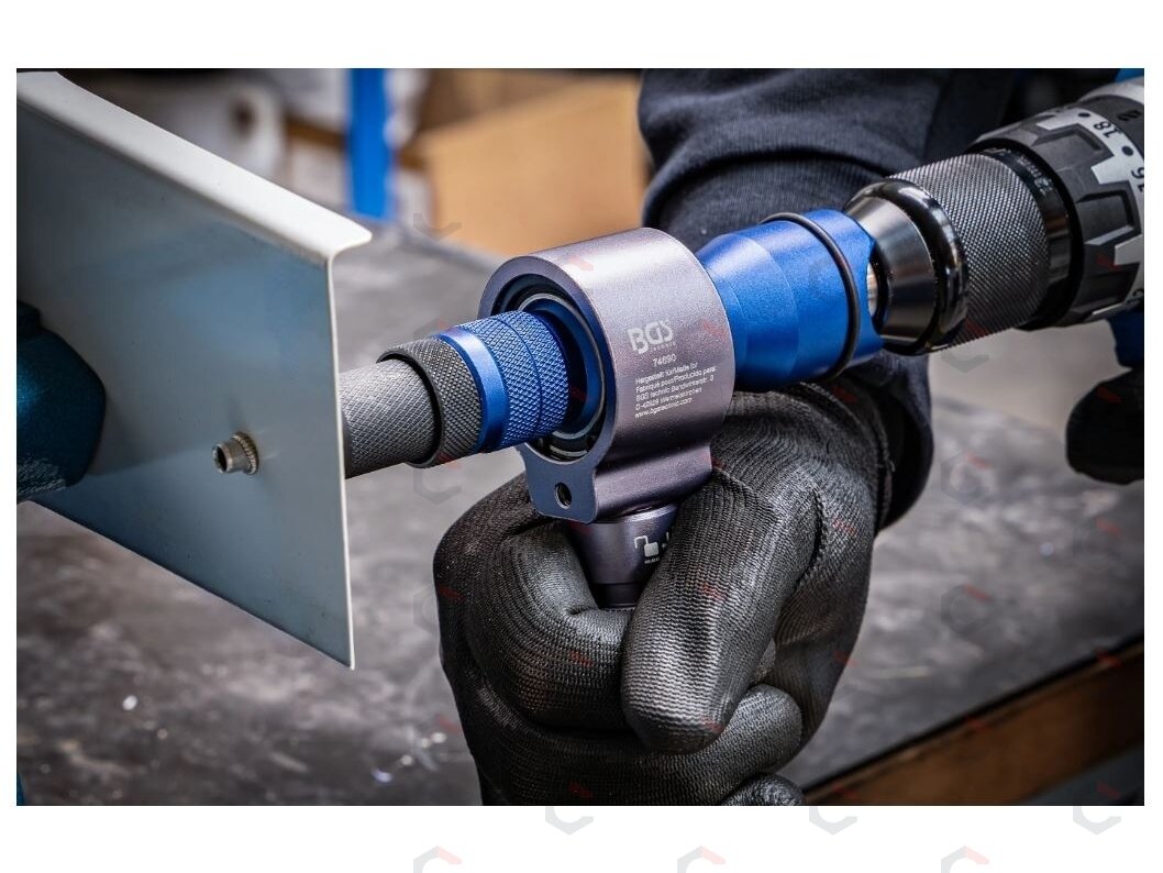 Metalinis kniedinių veržlių ir kniedžių antgalis gręžtuvui | M3–M12 (74690) 3 Metalinis kniedinių veržlių ir kniedžių antgalis gręžtuvui | M3–M12 (74690) 3