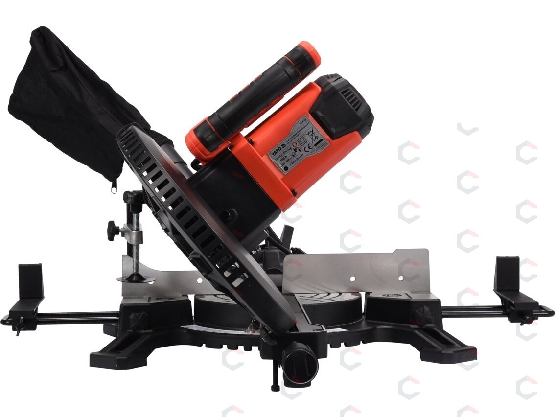 Metalo ir medžio pjovimo staklės | 2 bėgiai/padavimo funkcija | 255 mm | 1800W (YT-82174) 3