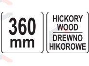 Medinė rankena | 60 mm grindinio plaktukui YT-45483. (YT-45488) 4 Medinė rankena | 60 mm grindinio plaktukui YT-45483. (YT-45488) 4