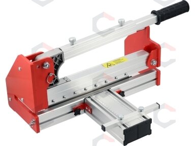 Mechaninė laminato ir grindų dangos pjaustyklė | iki 300 mm | 12 mm (YT-37304) Mechaninė laminato ir grindų dangos pjaustyklė | iki 300 mm | 12 mm (YT-37304)