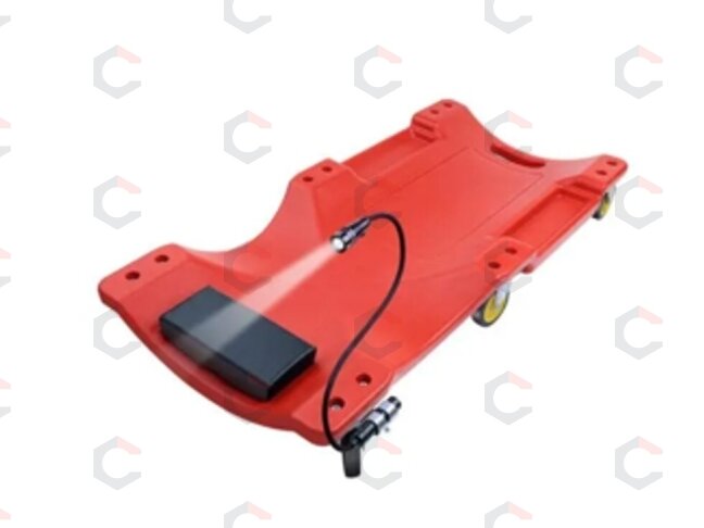 Mechaniko gultas ant ratukų | su integruotu LED darbo žibintu | 1050 × 490 × 95 mm (SK3250) 1 Mechaniko gultas ant ratukų | su integruotu LED darbo žibintu | 1050 × 490 × 95 mm (SK3250) 1