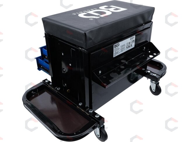 Mechaniko kėdutė – mobili su 3 stalčiais – 150 kg (2859) 4 Mechaniko kėdutė – mobili su 3 stalčiais – 150 kg (2859) 4