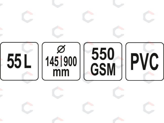 Medžių drėkinimo / laistymo maišelis | 55 L (89720) 3
