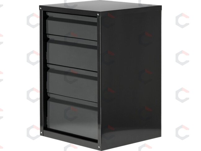 Metalinė spintelė dirbtuvėms | 4 stalčiai 775x525x485 mm (58434) 1 Metalinė spintelė dirbtuvėms | 4 stalčiai 775x525x485 mm (58434) 1