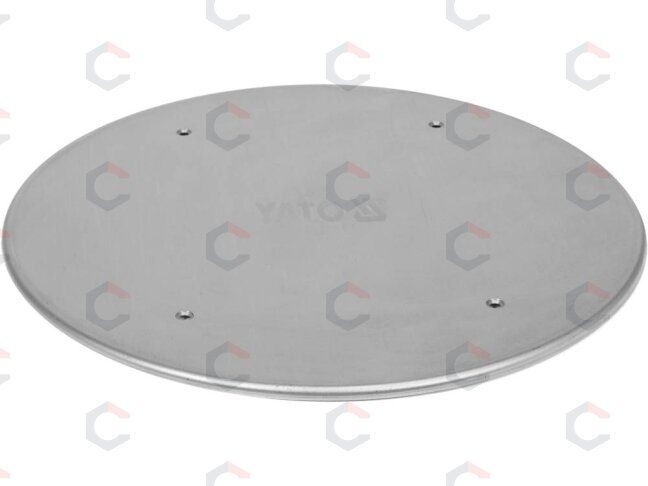Metalinis diskas cementinio tinko lyginimui / glaistymui | 375mm | mašinėlei YT-82330 (YT-82333) Metalinis diskas cementinio tinko lyginimui / glaistymui | 375mm | mašinėlei YT-82330 (YT-82333)