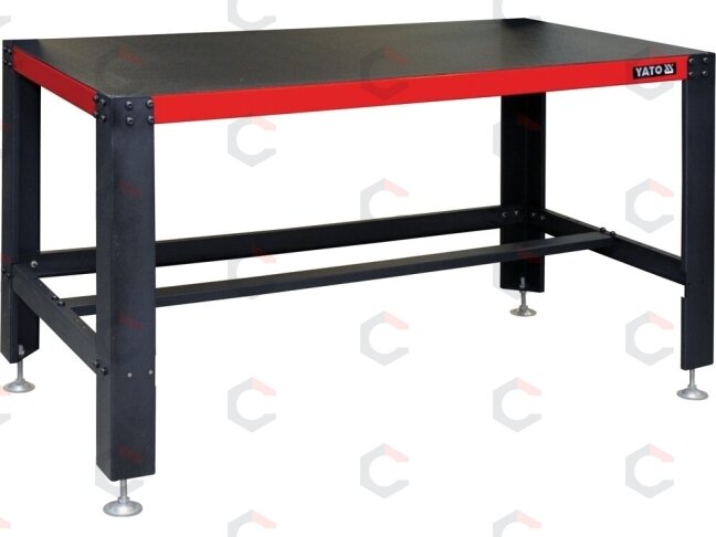 Darbastalis su neslystančiu ABS stalviršiu 1500 x 780 x 830 mm 1000 kg (YT-08920) Darbastalis su neslystančiu ABS stalviršiu 1500 x 780 x 830 mm 1000 kg (YT-08920)