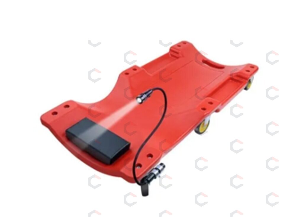 Mechaniko gultas ant ratukų | su integruotu LED darbo žibintu | 1050 × 490 × 95 mm (SK3250) 1 Mechaniko gultas ant ratukų | su integruotu LED darbo žibintu | 1050 × 490 × 95 mm (SK3250) 1