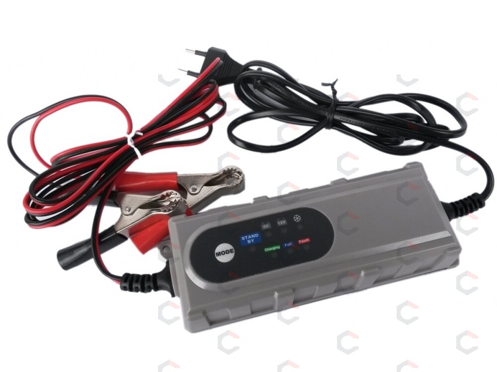 Mikroprocesinis automobilinis akumuliatoriaus įkroviklis | 6/12 V (B6001) Mikroprocesinis automobilinis akumuliatoriaus įkroviklis | 6/12 V (B6001)