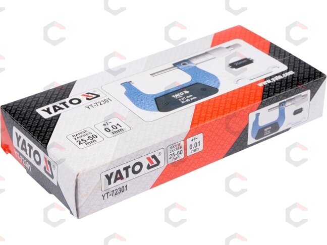 Mikrometras | 25-50 mm (YT-72301) 2 Mikrometras | 25-50 mm (YT-72301) 2