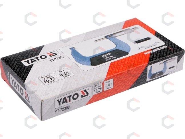 Mikrometras | 50-75 mm (YT-72302) 1 Mikrometras | 50-75 mm (YT-72302) 1