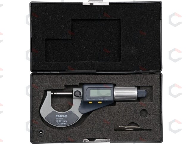 Mikrometras skaitmeninis | 0-25 mm (YT-72305) 1 Mikrometras skaitmeninis | 0-25 mm (YT-72305) 1